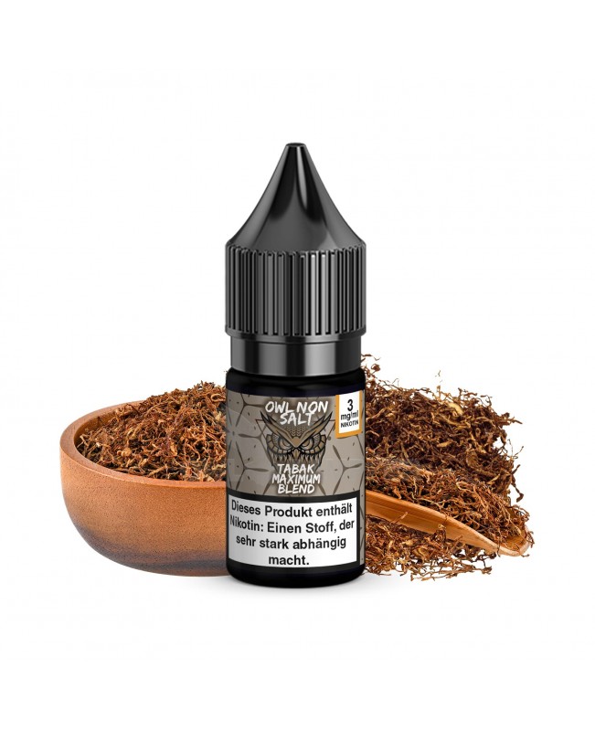OWL Non SALT Liquid Tabak Maximum Blend 10 ml