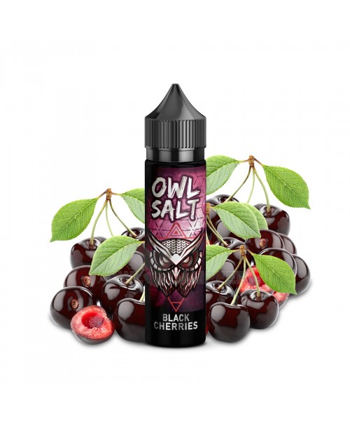 Black Cherries Aroma OWL Salt Longfill 10 ml in 60...