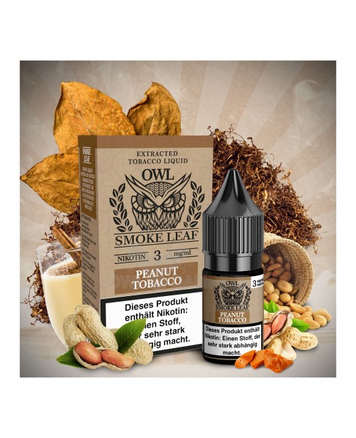 Liquid Peanut Tobacco Aroma - OWL Smoke Leaf (mit ...