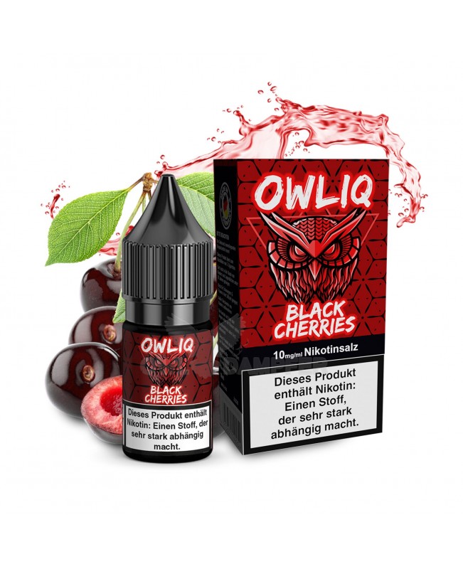 Liquid Black Cherries Aroma - OWLIQ 10 ml