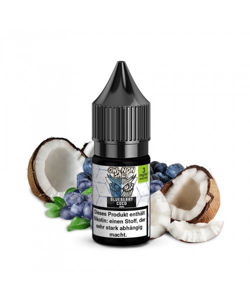 OWL Non SALT Liquid Blueberry Coco 10 ml
