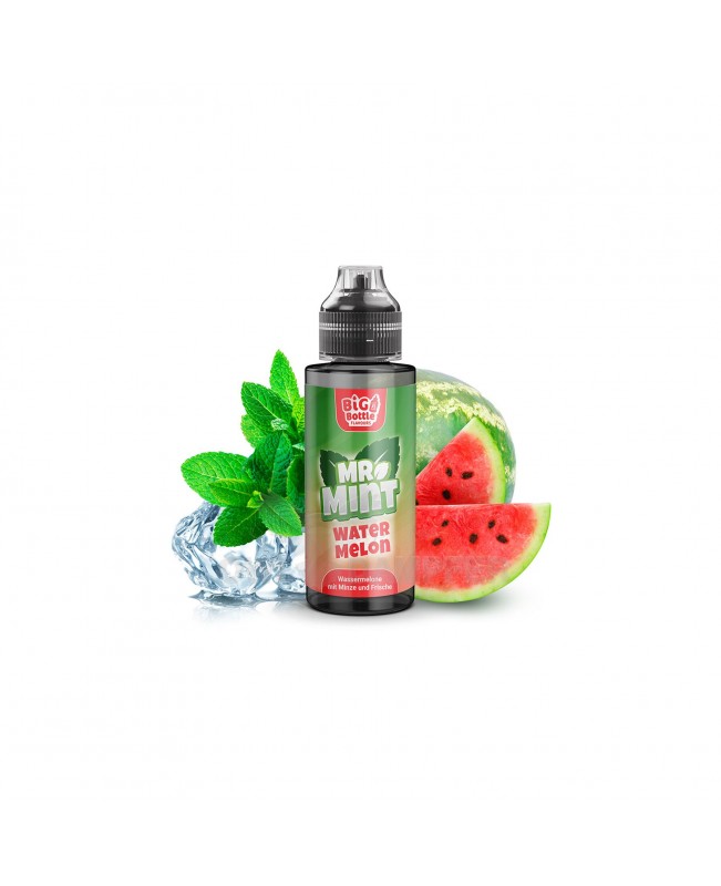 Aroma Wassermeone Minze Big Bottle Flavours - Mr. Mint Watermelon 10 ml