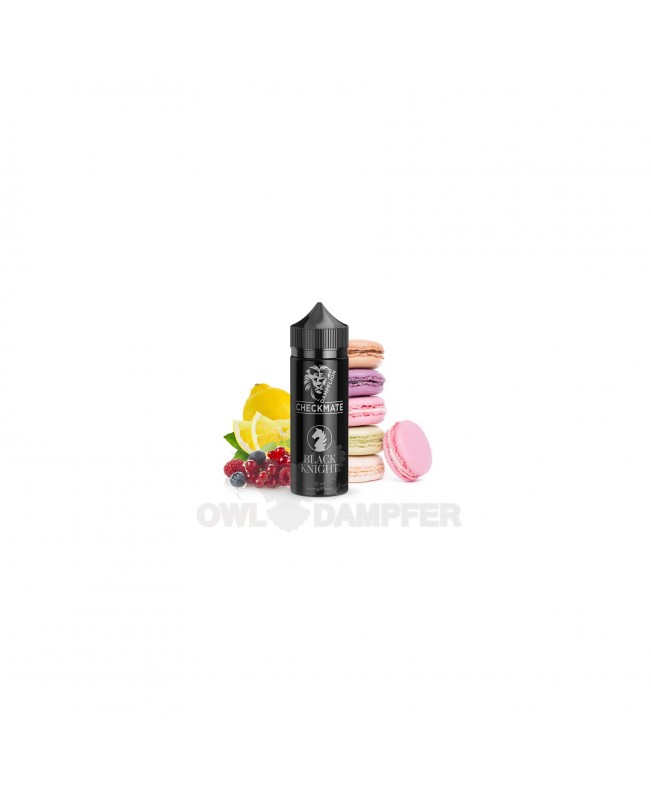 Zitronen Macaron Waldfrucht Longfill Dampflion Checkmate Black Knight
