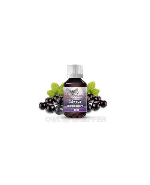 Schwarze Johannisbeere 100 ml Aroma OWL Angebotsar...