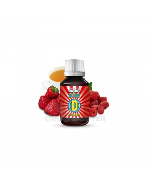 Rote Beeren Weißer Tee 50 ml Aroma in 500 ml Flas...