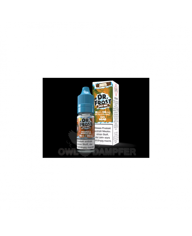Liquid Orange Mango Ice - Dr. Frost Polar Ice Vapes 20mg 10 ml