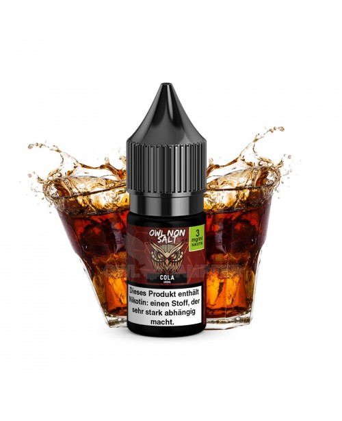 Cola Nikotinliquid 10 ml OWL NON SALT