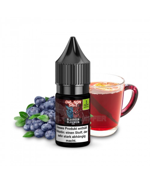 Blaubeer Glühwein WEIHNACHTSEDITION Nikotinliquid...