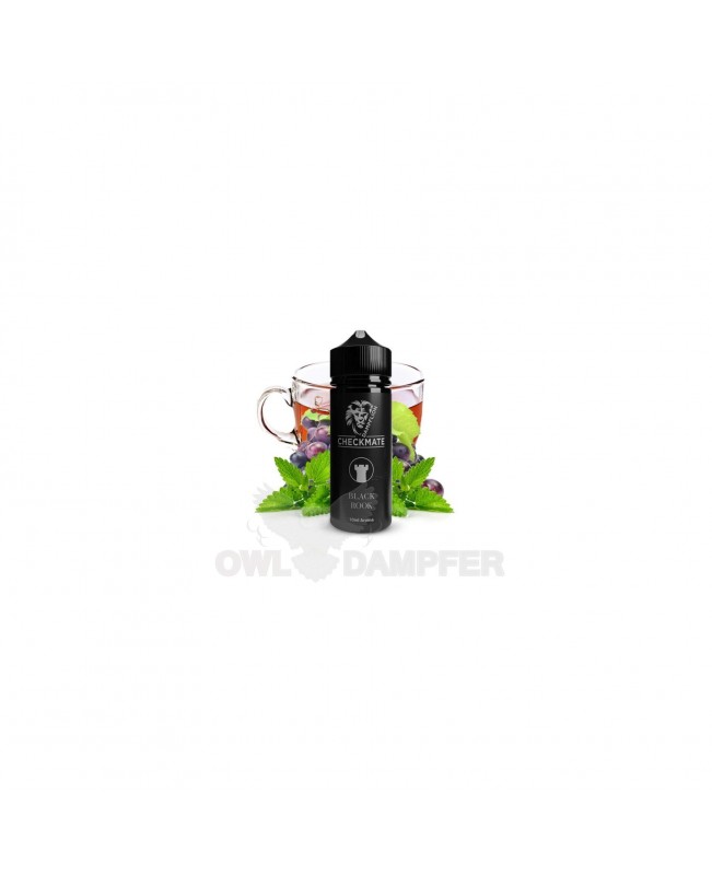 Aroma Rotfruchttee Traube Krauseminze Longfill Black Rook Dampflion Checkmate