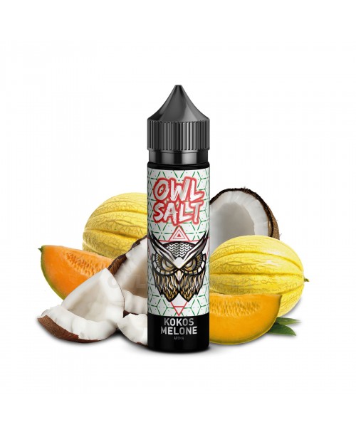 Kokos Melone Aroma OWL Salt Longfill 10 ml in 60 m...