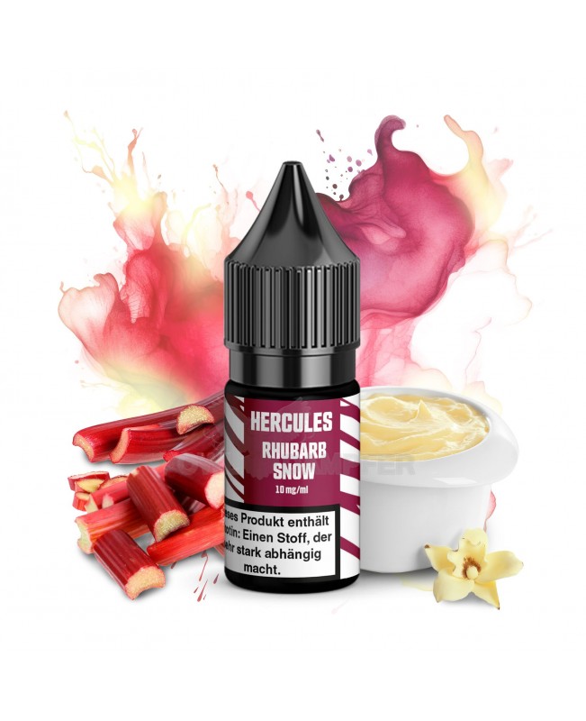 Liquid Rhabarber Vanillepudding Aroma - Hercules Rhubarb Snow 10 ml