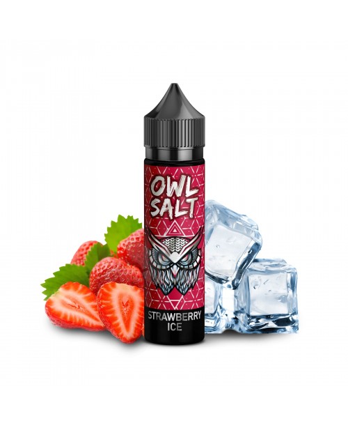 Strawberry Ice Aroma OWL Salt Longfill 10 ml in 60...