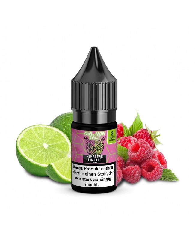 OWL Non SALT Liquid Himbeere Limette 10 ml