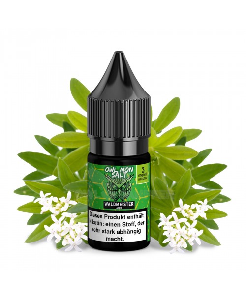 Waldmeister Nikotinliquid 10 ml OWL NON SALT
