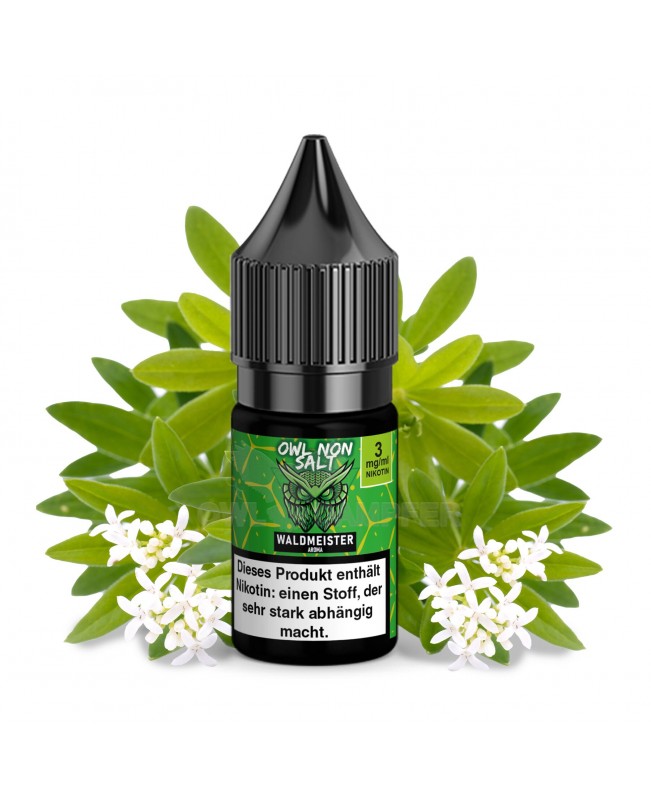 Waldmeister Nikotinliquid 10 ml OWL NON SALT