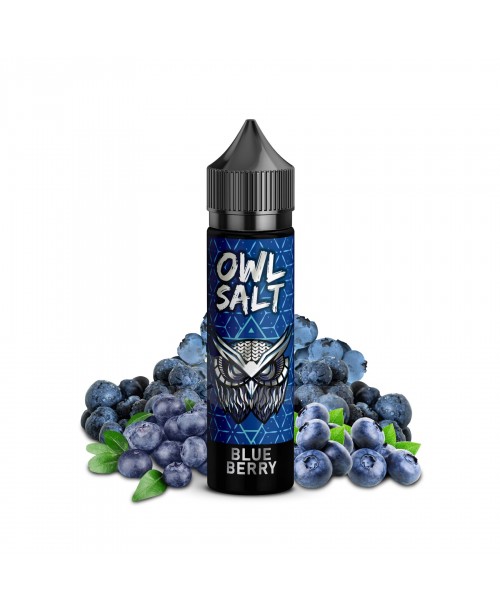 Blueberry Aroma OWL Salt Longfill 10 ml in 60 ml