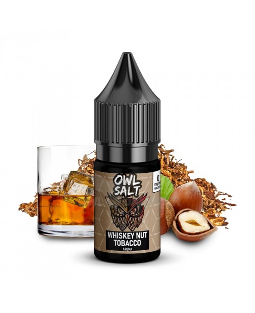 Liquid Whiskey Nut Tobacco Aroma - OWL SALT 10 ml