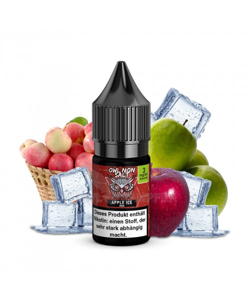 Apple Ice Apfelgeschmack Nikotinliquid 10 ml OWL N...