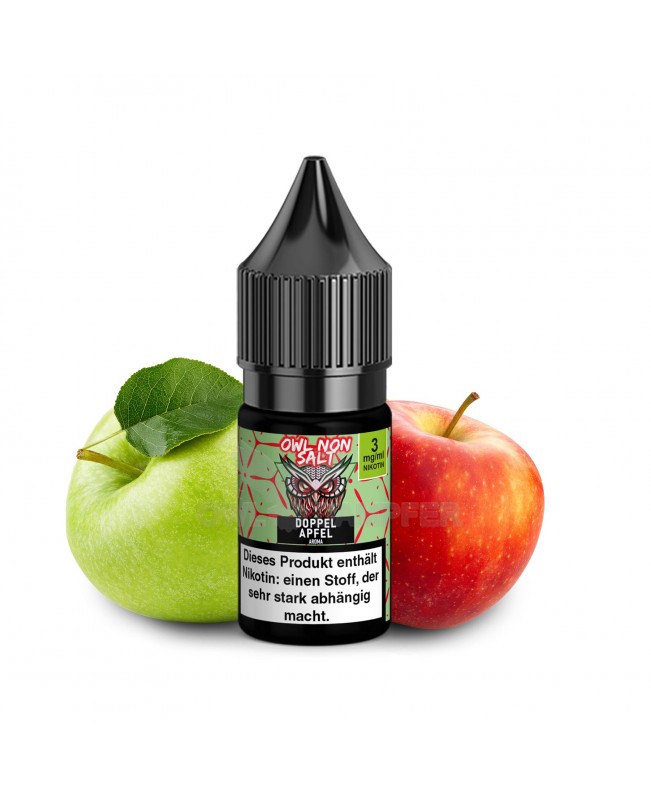 OWL Non SALT Liquid Doppelapfel Anis 10 ml