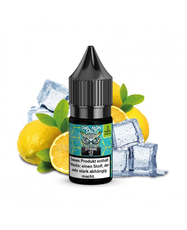 OWL Non SALT Liquid Zitrone Ice 10 ml