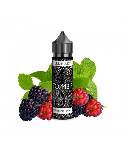 Aroma Waldbeere Minze Longfill - Urban Juice Zombi...