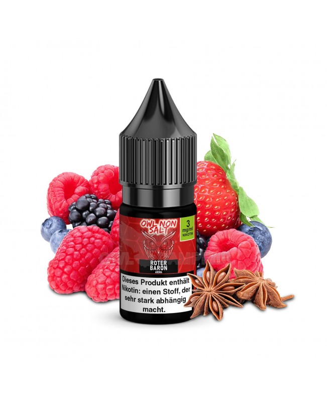 OWL Non SALT Liquid Roter Baron 10 ml
