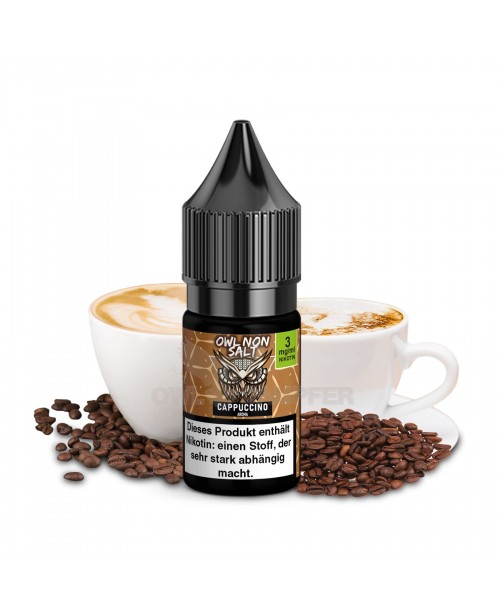 OWL Non SALT Liquid Cappuccino 10 ml