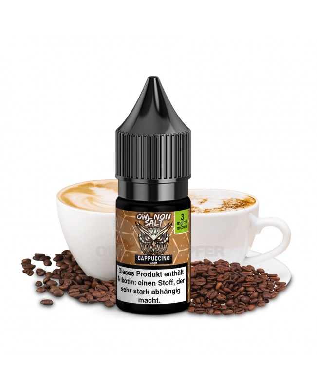OWL Non SALT Liquid Cappuccino 10 ml
