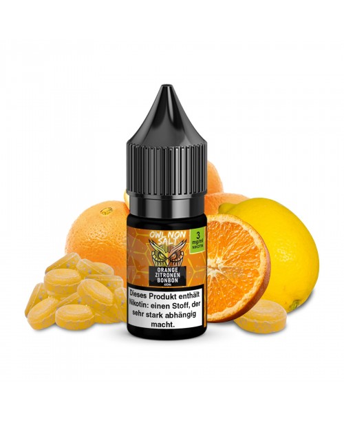 OWL Non SALT Liquid Orange Zitronenbonbon 10 ml