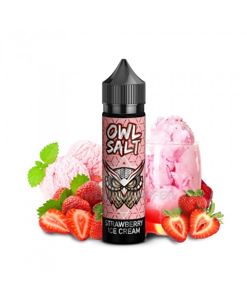 Strawberry Ice Cream Aroma OWL Salt Longfill 10 ml...