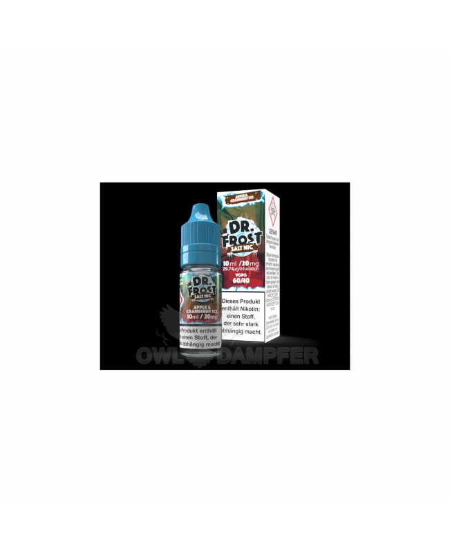 Liquid Apfel Cranberry Ice - Dr. Frost Apple Cranberry Ice 20mg 10 ml