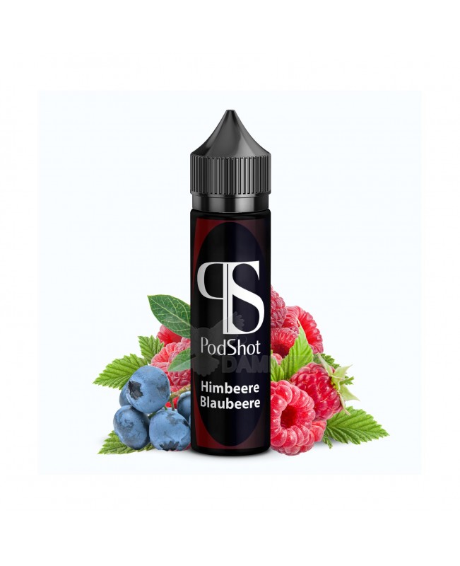 Aroma Himbeere Blaubeere Longfill - Podshot CRIMSON 5 ml