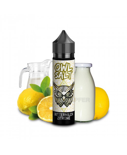 Buttermilch Zitrone Aroma OWL Salt Longfill 10 ml ...
