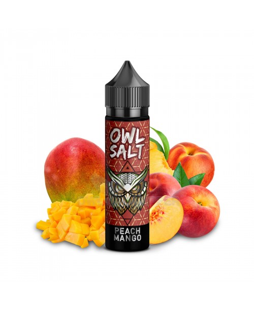 Peach Mango Aroma OWL Salt Longfill 10 ml in 60 ml