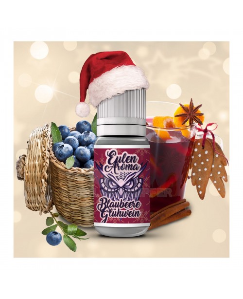 Blaubeer Glühwein Aroma Weihnachtsedition Eulen A...