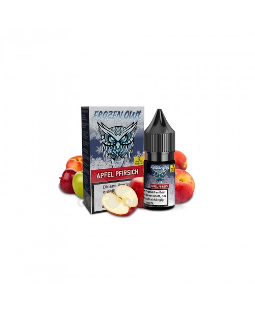 Liquid Apfel Pfirsich - Frozen OWL 10 ml