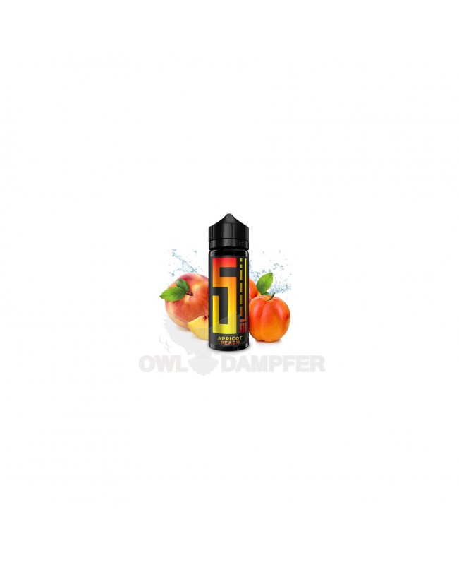 5EL Longfill Apricot Peach 10 ml in 120 ml Flasche