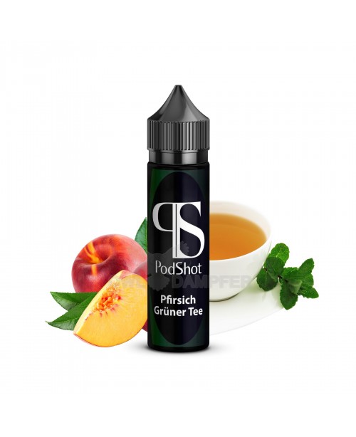 Aroma Pfirsich Grüner Tee Longfill - Podshot GREE...