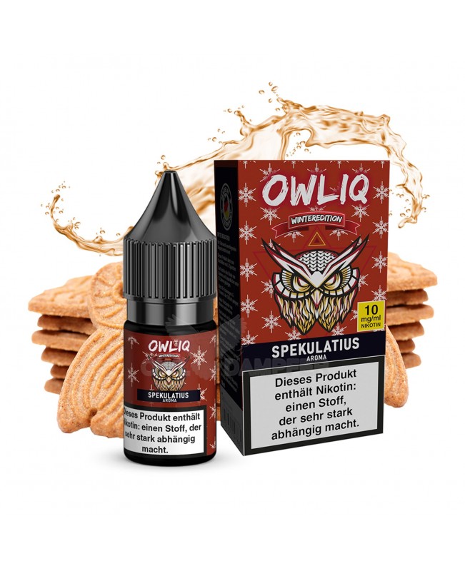 Liquid Spekulatius Aroma - OWLIQ Winteredition 10 ml