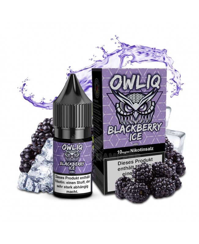 Liquid Blackberry Ice Aroma - OWLIQ 10 ml